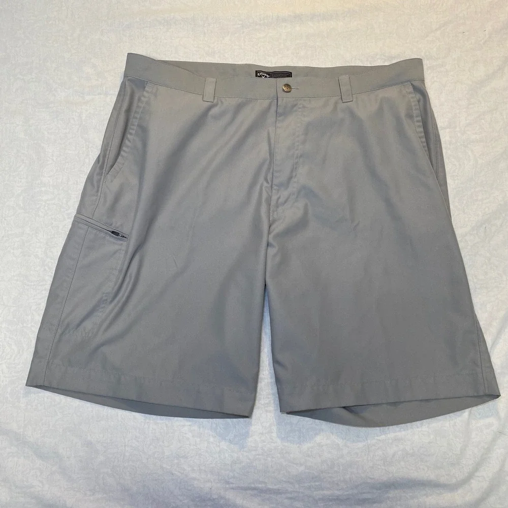 Callaway Golf Shorts Lot 3 Mens‎ Size 38 Performance Opti-Vent Black Gray Beige